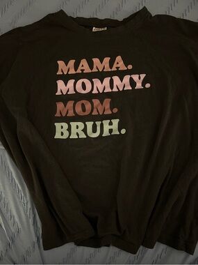 Mama Mommy Mom Bruh Graphic T-shirt